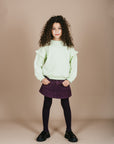 Trui - Ruffle Lime