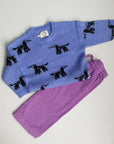Broek - Cammie Purple