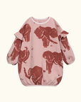 Kleed - Roze Fleece