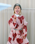 Kleed - Roze Fleece