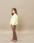 Trui - Ruffle Lime