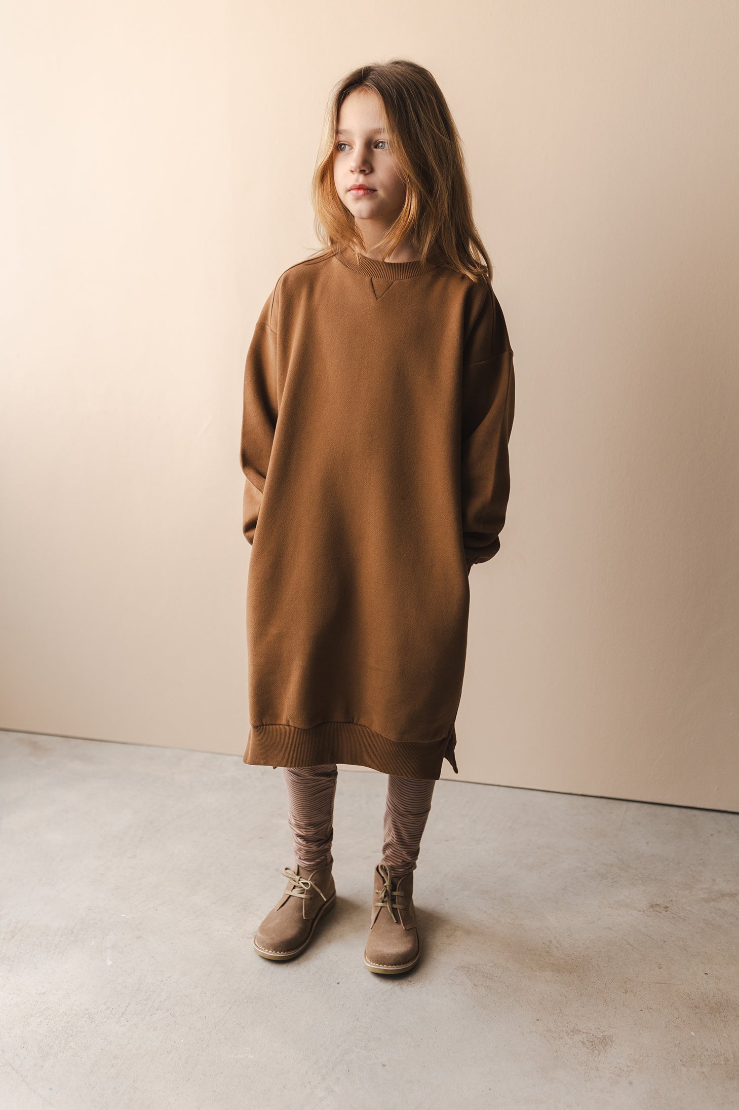 Kleed - Sepia Trui-jurk